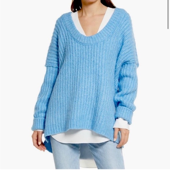 Free People | Blue Bell Sweater - Picture 1 of 8